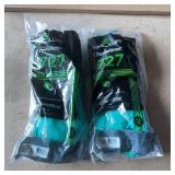 SHOWA ChemRest 727 Gloves 2 Packs Size XSmall