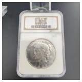 1923-D Peace Silver Dollar MS64 ANACS