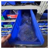 Metal Bolts in Plastic Drawer Bin