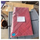 Red Door Mat or Bath Mat in Package