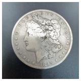 1895-O Morgan Silver Dollar