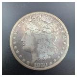 1880-CC Morgan Silver Dollar US Coin