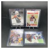 Football Rookie Card Lot: Carr, Green, Smith, Shar