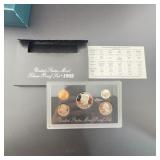 1992 United States Mint Silver Proof Set