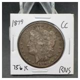 1879-CC Morgan Silver Dollar