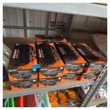 8 Boxes Fastenal Body Guard Nitrile Gloves Large