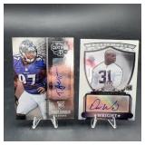 Timmy Jernigan & Dwayne Wright Auto Rookie Cards