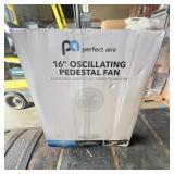 Perfect Aire 16" Oscillating Pedestal Fan