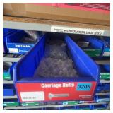 Carriage Bolts 3/8-16 x 5 1/2 Zinc Plated
