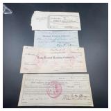 Historic Promissory Notes & Checks 1828ï¿½1927