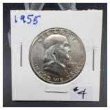 1955 Franklin - sharp looking coin!