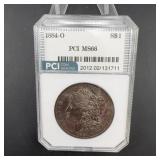 1884-O Morgan MS66 LISTS $450