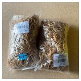 2 Bags Rubber Bands 1 lb Each Size 12