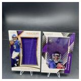 Panini Vikings Relic Cards Bridgewater Diggs
