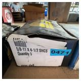 5/8-11 X 4-1/2 SHCS, Box of 5