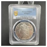 1880-CC Morgan Silver Dollar PCGS MS62 8/High 7