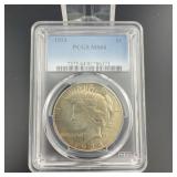 1934 Peace Dollar PCGS MS64 Silver Coin