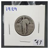 1929 Standing Liberty Quarter