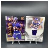 Vikings Rookie Cards: Smith & Gerhart Jersey