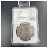 1896 S Morgan Silver Dollar NGC VG10