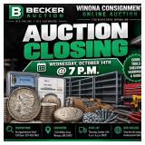 Winona Consignment Online Auction 10.14.2026