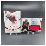 Kevin Minter & Charles Sims Rookie Auto Cards