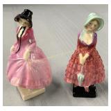 (2) Very early Royal Doulton figurines M16 - M24