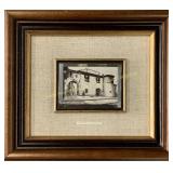 Catraro Goffredo sterling silver plaque en argent