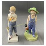 (2) Royal Doulton Tom HN 2864 Golliwog HN 2040