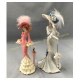 Hamilton Collection figurines, 8' H - 8.5' H