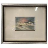 W. Baker pastel, 3.75' x 5'