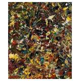 David W. Henderson oil on canvas 12' x 16' Huile