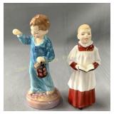 (2) Royal Doulton figurines Wee Willie Winkie