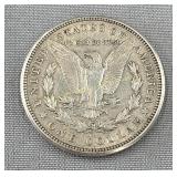 1921 USA silver dollar en argent