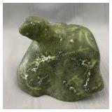 Inuit soapstone sculpture inuite en stï¿½atite, 7'H
