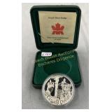 2002 Canada proof .925 silver dollar ï¿½preuve en