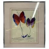 R. Cloutier print, Impression, 8.25' x 10.25'