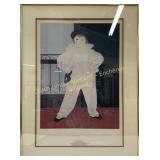 Pablo Picasso Paul en Pierrot print used for 1979