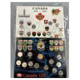 (2) Canada coin sets, Ensembles de piï¿½ces de