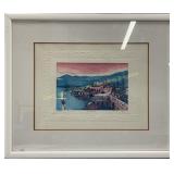 Elgin signed, numbered print 7' x 11' Impression