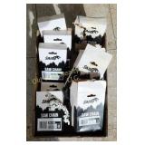 Box of Assorted Chainsaw Chains (#40)