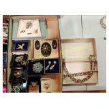 (2) Boxes of Jewelry