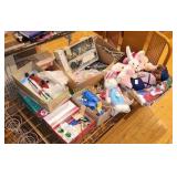 Several Boxes of Toys