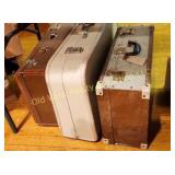 (4) Vintage Suitcases