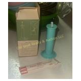 Antique Thermometer & Holder (BS)