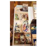 Boxes of Jewelry & Miscellaneous