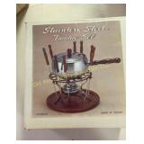 Fondue Set & Box of Cookware (BS)