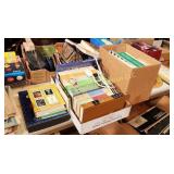 Boxes of Pile of Books