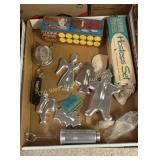Box of Cookie Cutters & Miscellaneous (BS)