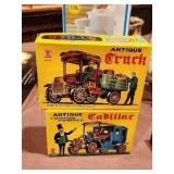 Antique Tin Toy Friction Powered Cars